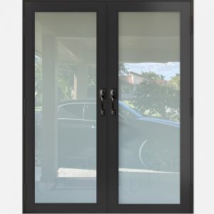 Custom Double Door Design Bronze
