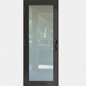 Custom Single Door Design Bronze