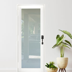 Custom Single Door Design White